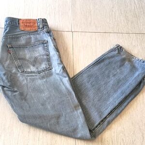 Levi's Men's 550 Classic Straight Jeans in Gray